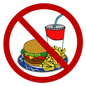 Junk food isn't good if your already suffering from depression.