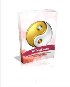 Ying yang yoga balance